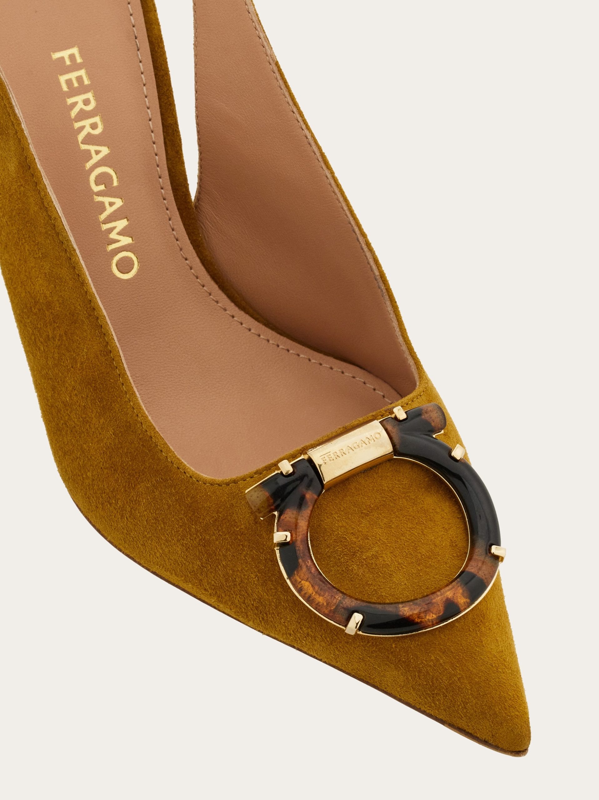 Ferragamo Maxi Gancini slingback pump - Image 2
